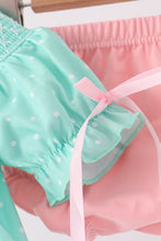 Green Character Smocked Bloomer Set - ARIA KIDS