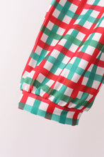 Red Bow Gingham Mom Dress - ARIA KIDS