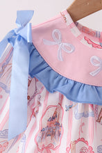 Pink Character Bow Embroidery Bloomer Set - ARIA KIDS