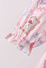Pink Character Bow Embroidery Bloomer Set - ARIA KIDS