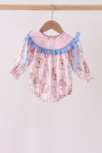 Pink Character Bow Embroidery Bubble - ARIA KIDS