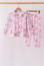 Pink Character Bamboo Pajama Set - ARIA KIDS