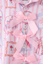 Pink Character Bamboo Pajama Set - ARIA KIDS