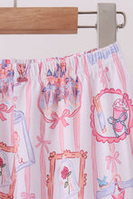 Pink Character Bamboo Pajama Set - ARIA KIDS