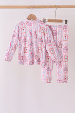Pink Character Bamboo Pajama Set - ARIA KIDS