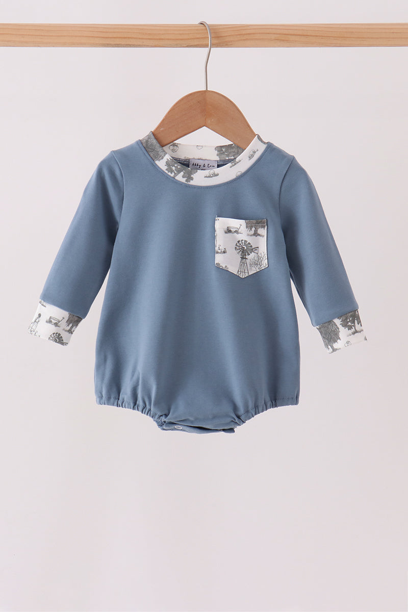 Blue Farm Pocket Bubble - ARIA KIDS