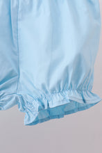 Blue bow ruffle bloomer set - ARIA KIDS