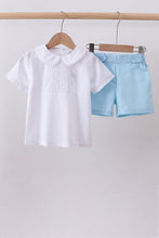 Peter pan collar shorts set - ARIA KIDS