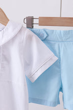 Peter pan collar shorts set - ARIA KIDS
