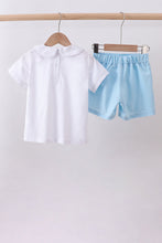 Peter pan collar shorts set - ARIA KIDS