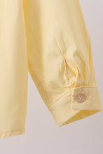Beige bunny embroidery button down shirt - ARIA KIDS