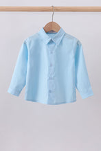 Blue button down shirt - ARIA KIDS