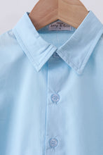 Blue button down shirt - ARIA KIDS
