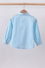 Blue button down shirt - ARIA KIDS