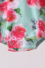 Floral I love dad embroidery ruffle bubble