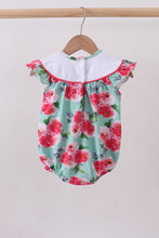 Floral I love dad embroidery ruffle bubble