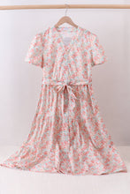 Floral romance tiered maxi dress - ARIA KIDS