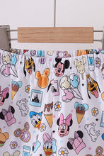 Purple character print bamboo pajama set - ARIA KIDS