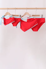 Red 2pc mom&me swimsuit - ARIA KIDS