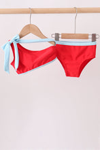 Red 2pc mom&me swimsuit - ARIA KIDS