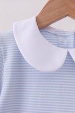 Blue School Applique Dress - ARIA KIDS