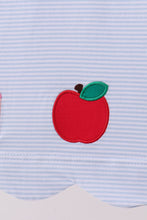 Blue School Applique Dress - ARIA KIDS