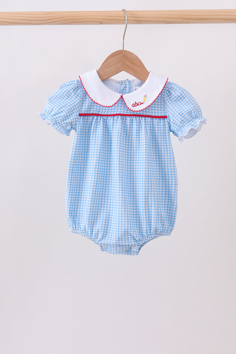 Blue Pencil Collar Bubble - ARIA KIDS