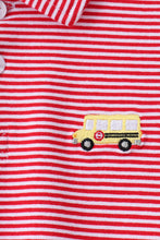 Red School bus Polo Set