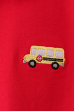 Red School Bus Pocket Polo Shirt - ARIA KIDS