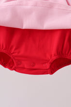 Pink Apple Embroidery Bubble - ARIA KIDS