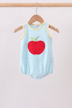 Blue Apple Embroidery Bubble - ARIA KIDS