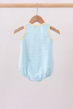 Blue Apple Embroidery Bubble - ARIA KIDS