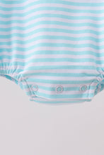Blue Apple Embroidery Bubble - ARIA KIDS