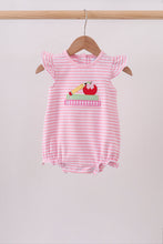 Pink Apple Pencil Embroidery Bubble - ARIA KIDS