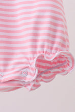 Pink Apple Pencil Embroidery Bubble - ARIA KIDS