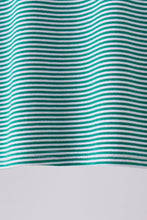 Green Stripe Polo Set