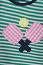 Green Ball Applique Dress - ARIA KIDS