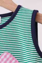 Green Ball Applique Dress - ARIA KIDS