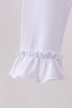 White ruffle pants - ARIA KIDS