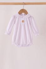 Pink dot turkey embroidery ruffle bubble