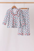 Sage santa claus bamboo pants set