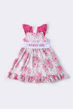 Pink floral MAMA'S GIRL dress - ARIA KIDS
