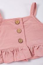 Pink ruffle baby girl set - ARIA KIDS