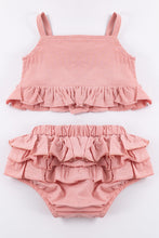 Pink ruffle baby girl set - ARIA KIDS
