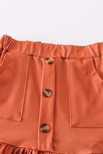 Black pumpkin skirt set