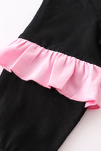 Black halloween spooky babe skirt set - ARIA KIDS