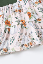 Forest floral ruffle girl set - ARIA KIDS