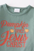Green pumpkin bell pants set - ARIA KIDS