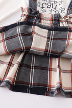 Happy fall yall plaid girl skirt set - ARIA KIDS
