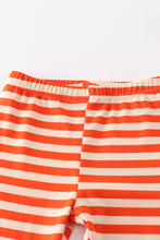 Pumpkin thankful stripe girl pant set - ARIA KIDS